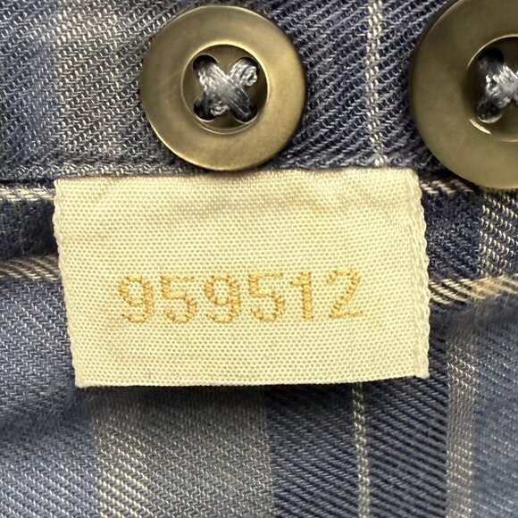 Men's JOHN‎ W. NORDSTROM Blue Italian Fabric Button Down Shirt- Size XXLL (Tall) - Picture 8 of 10